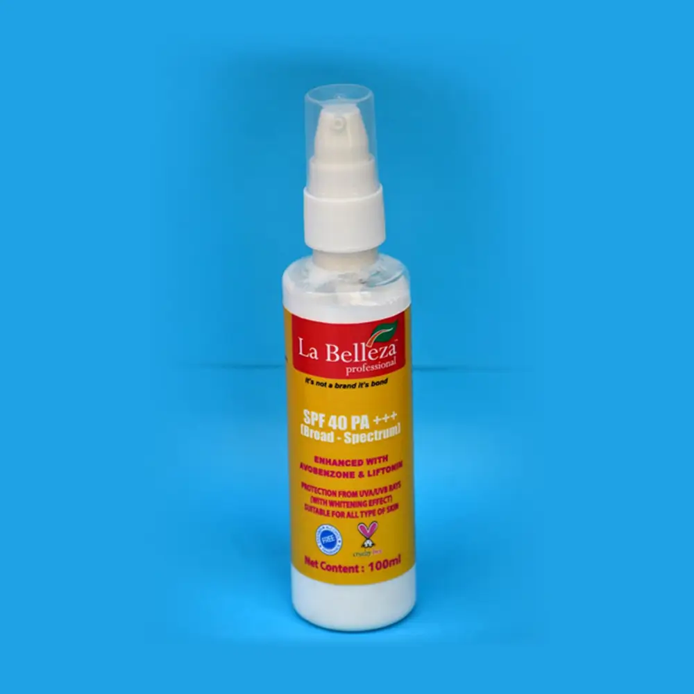 SPF 40 PA+++ Sunscreen – 100 ml
